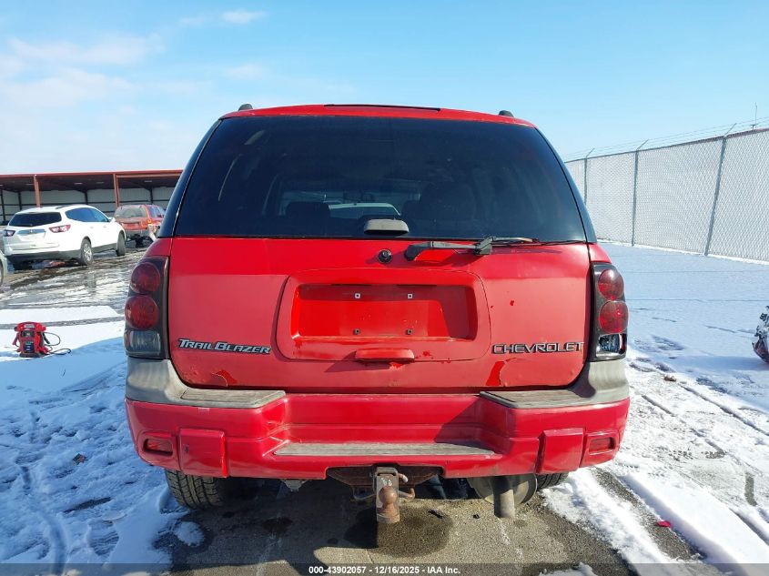 2002 Chevrolet Trailblazer Ls VIN: 1GNDT13S522226299 Lot: 43902057