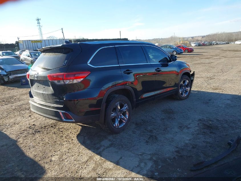 2019 Toyota Highlander Limited/Ltd Platinum VIN: 5TDDZRFH3KS997469 Lot: 43902062