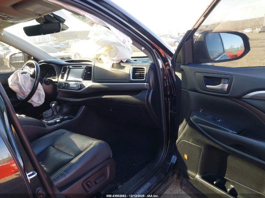 2019 Toyota Highlander Limited/Ltd Platinum VIN: 5TDDZRFH3KS997469 Lot: 43902062