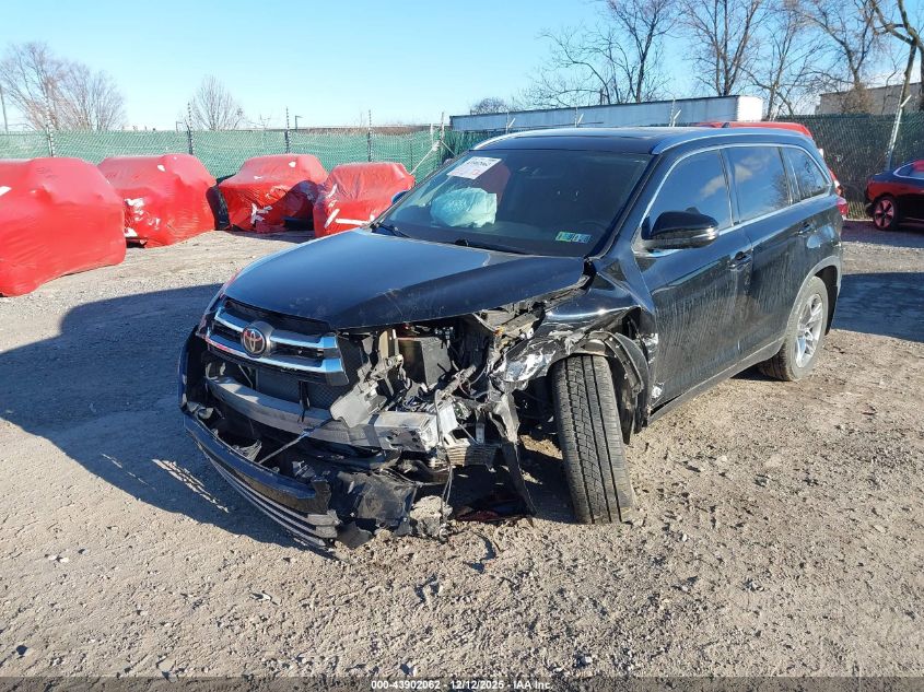 2019 Toyota Highlander Limited/Ltd Platinum VIN: 5TDDZRFH3KS997469 Lot: 43902062