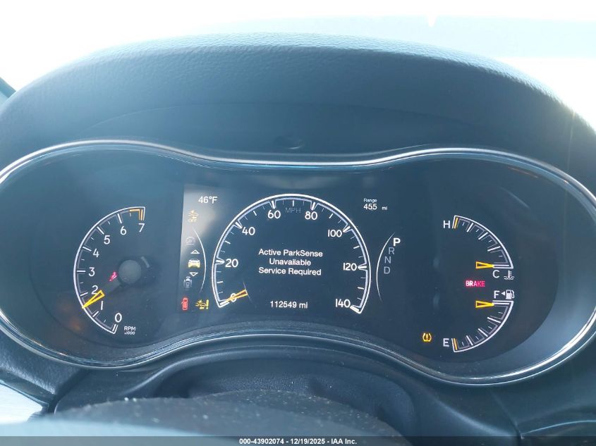 2019 Jeep Grand Cherokee Trailhawk 4X4 VIN: 1C4RJFLG5KC638911 Lot: 43902074