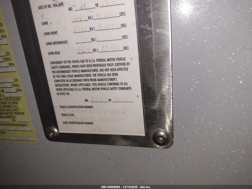 2016 Ram 5500 Chassis Tradesman/Slt VIN: 3C7WRMAJ7GG156396 Lot: 43902094