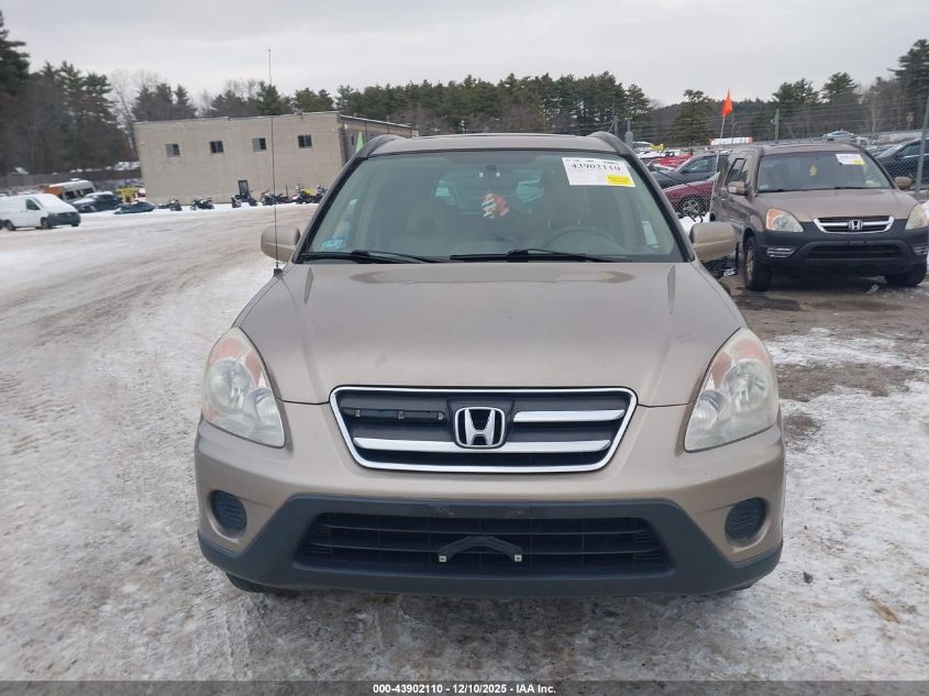 2006 Honda Cr-V Se VIN: SHSRD78916U431795 Lot: 43902110