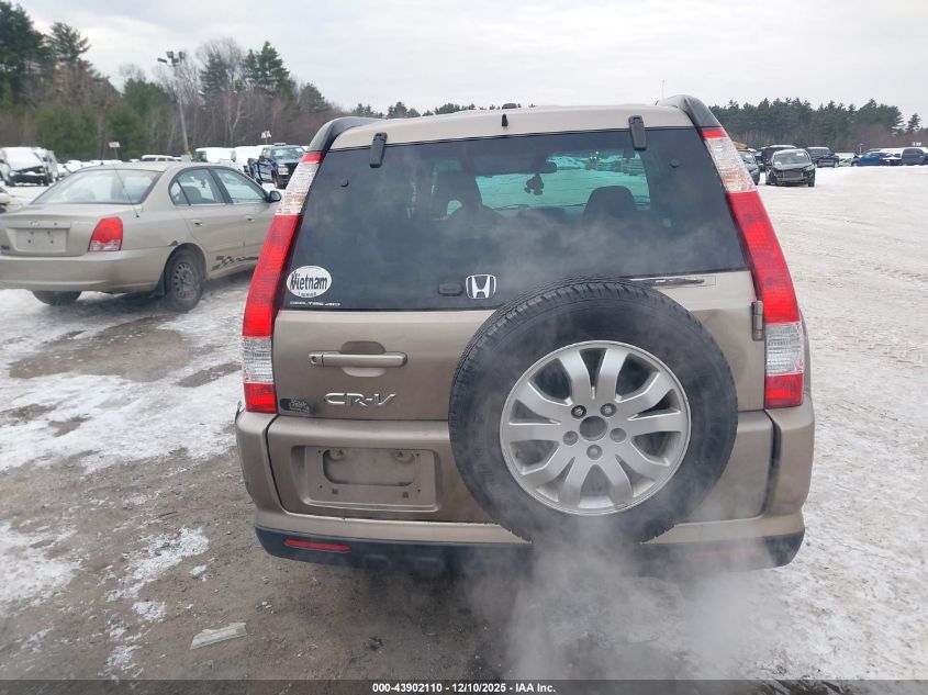 2006 Honda Cr-V Se VIN: SHSRD78916U431795 Lot: 43902110