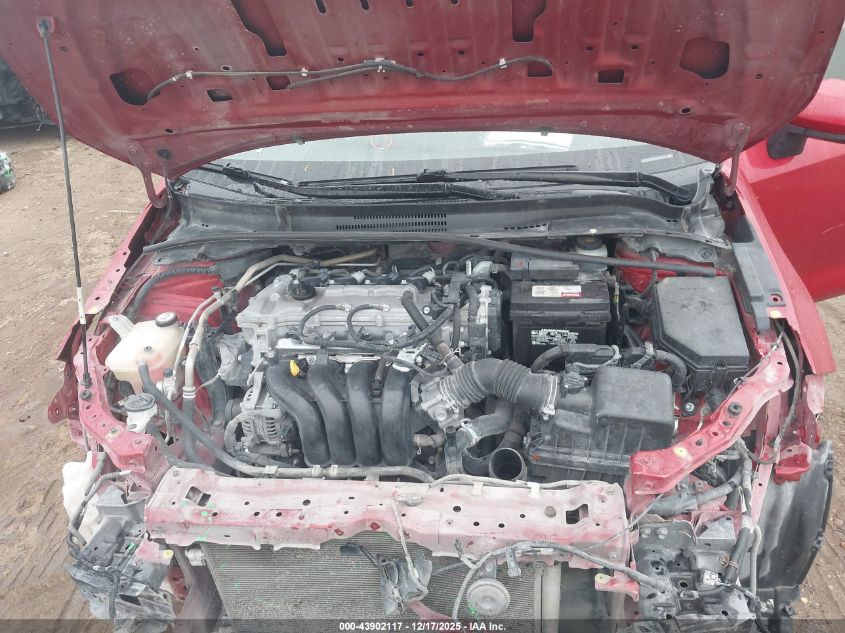 2020 Toyota Corolla Le VIN: JTDEPRAEXLJ099005 Lot: 43902117