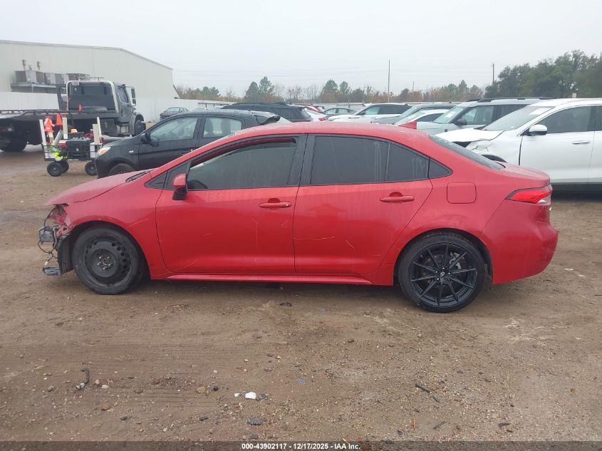 2020 Toyota Corolla Le VIN: JTDEPRAEXLJ099005 Lot: 43902117