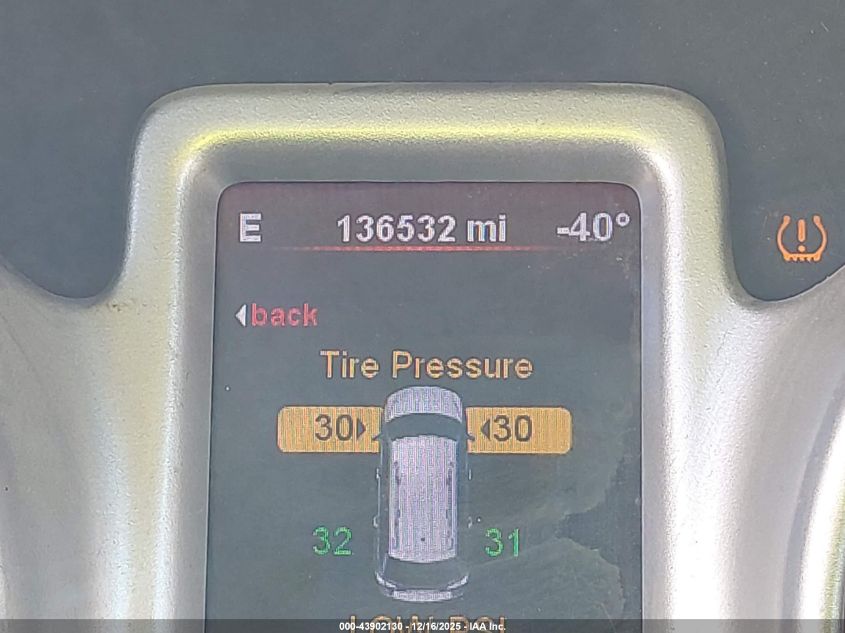 2012 Dodge Journey Crew VIN: 3C4PDDDG9CT222688 Lot: 43902130