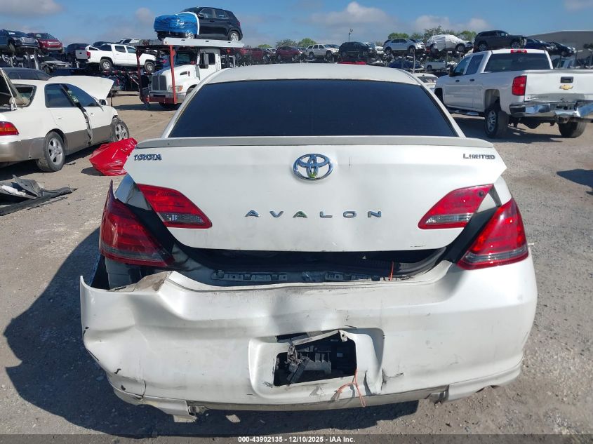 2008 Toyota Avalon Limited VIN: 4T1BK36B18U311790 Lot: 43902135