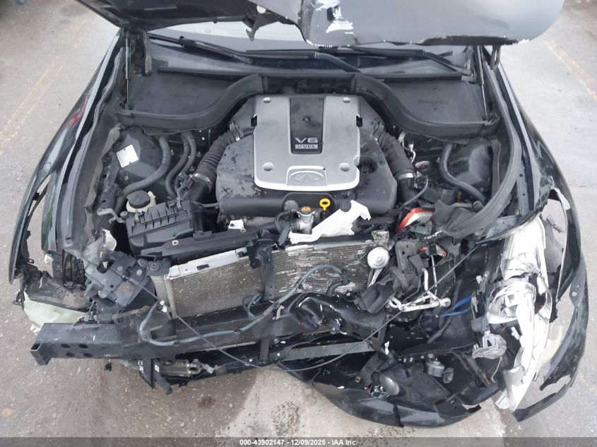 2010 Infiniti G37X VIN: JN1CV6AR3AM254278 Lot: 43902147