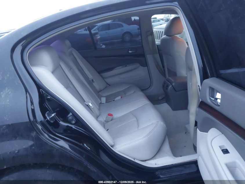 2010 Infiniti G37X VIN: JN1CV6AR3AM254278 Lot: 43902147