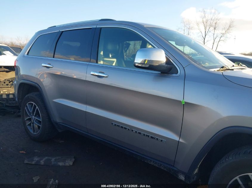 2017 Jeep Grand Cherokee Limited 4X4 VIN: 1C4RJFBG7HC918694 Lot: 43902198