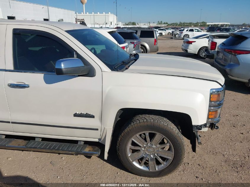 2014 Chevrolet Silverado 1500 High Country VIN: 3GCPCTEC7EG533928 Lot: 43902213