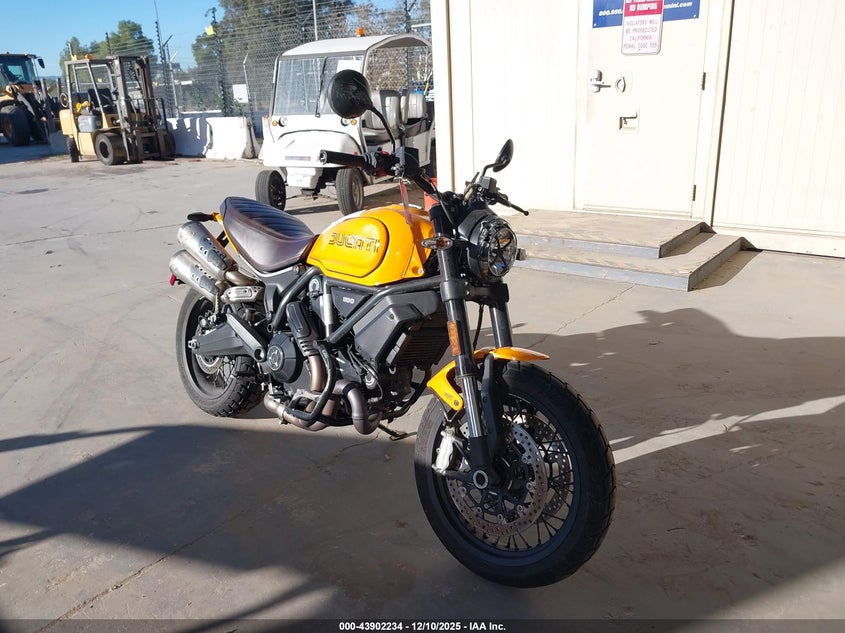 ML0KAFCP8NT001081 DUCATI SCRAMBLER 1100/1100 SPECIAL/1100 SPORT/1100 DARK PRO 2022