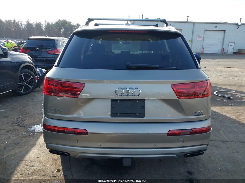 2017 Audi Q7 3.0T Premium VIN: WA1LAAF70HD025404 Lot: 43902241