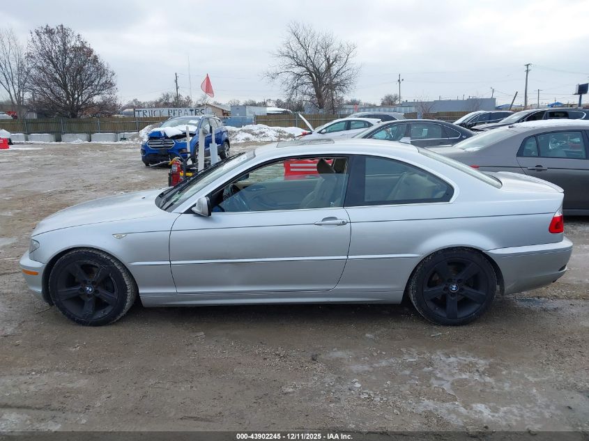 2004 BMW 325Ci VIN: WBABD334X4JY97791 Lot: 43902245