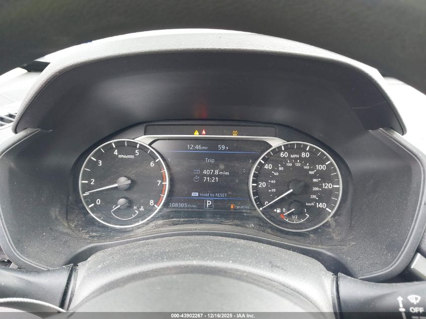 2021 Nissan Altima Sv Fwd VIN: 1N4BL4DV8MN330190 Lot: 43902267