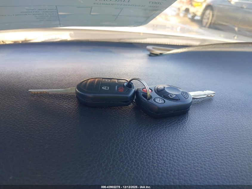 2007 Lincoln Mkz VIN: 3LNHM26T07R669329 Lot: 43902278