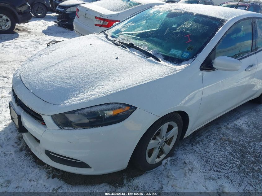 2015 Dodge Dart Sxt VIN: 1C3CDFBB1FD431827 Lot: 43902343