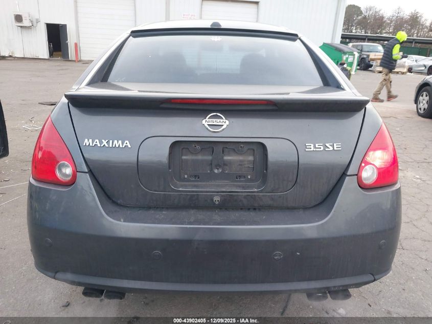 2008 Nissan Maxima 3.5 Se VIN: 1N4BA41E98C817717 Lot: 43902405