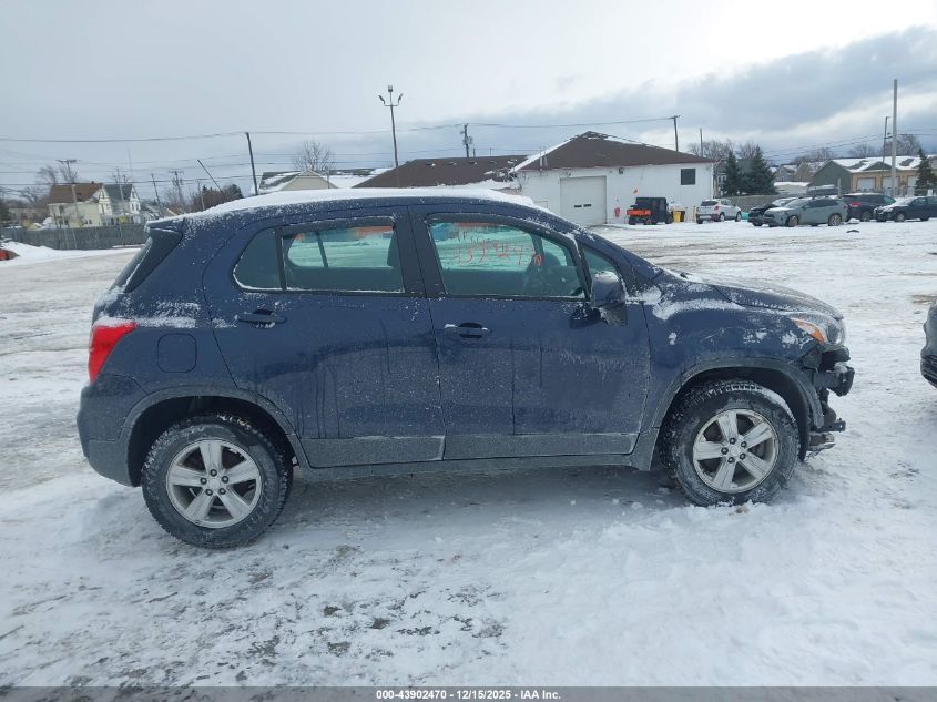 2019 Chevrolet Trax Ls VIN: 3GNCJNSB9KL280858 Lot: 43902470