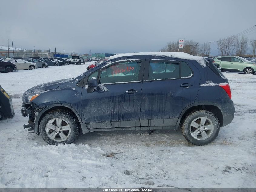 2019 Chevrolet Trax Ls VIN: 3GNCJNSB9KL280858 Lot: 43902470