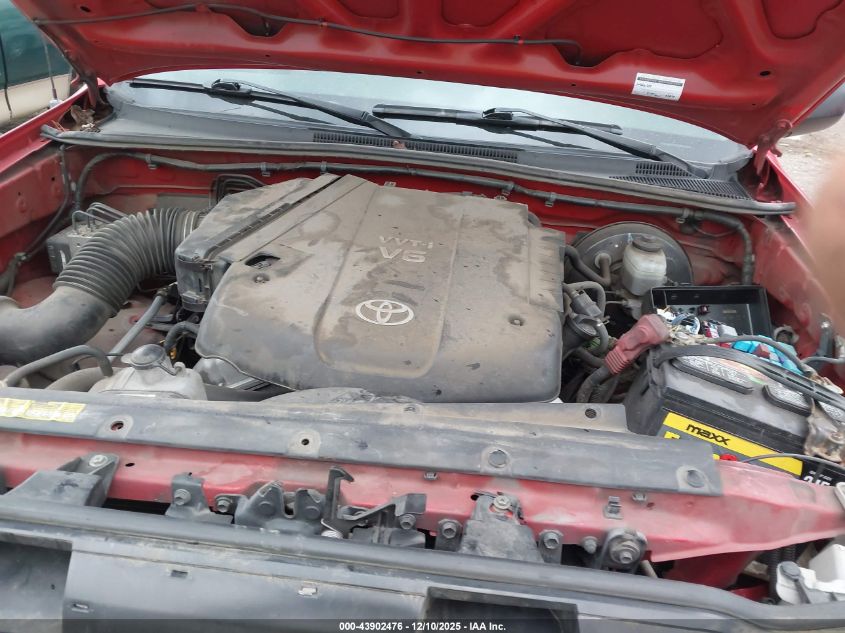 2005 Toyota Tacoma Base V6 VIN: 5TELU42N45Z104273 Lot: 43902476