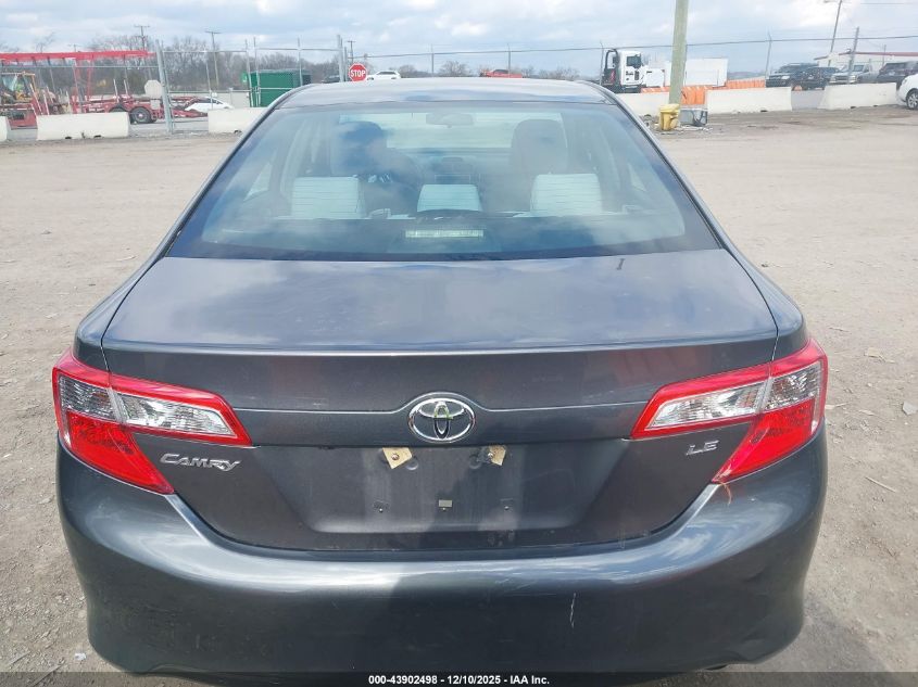 2014 Toyota Camry Le VIN: 4T4BF1FK9ER420010 Lot: 43902498