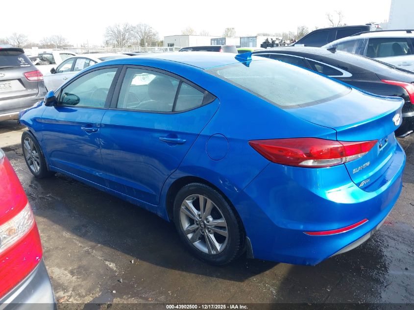 2017 Hyundai Elantra Value Edition VIN: KMHD84LF9HU283371 Lot: 43902500
