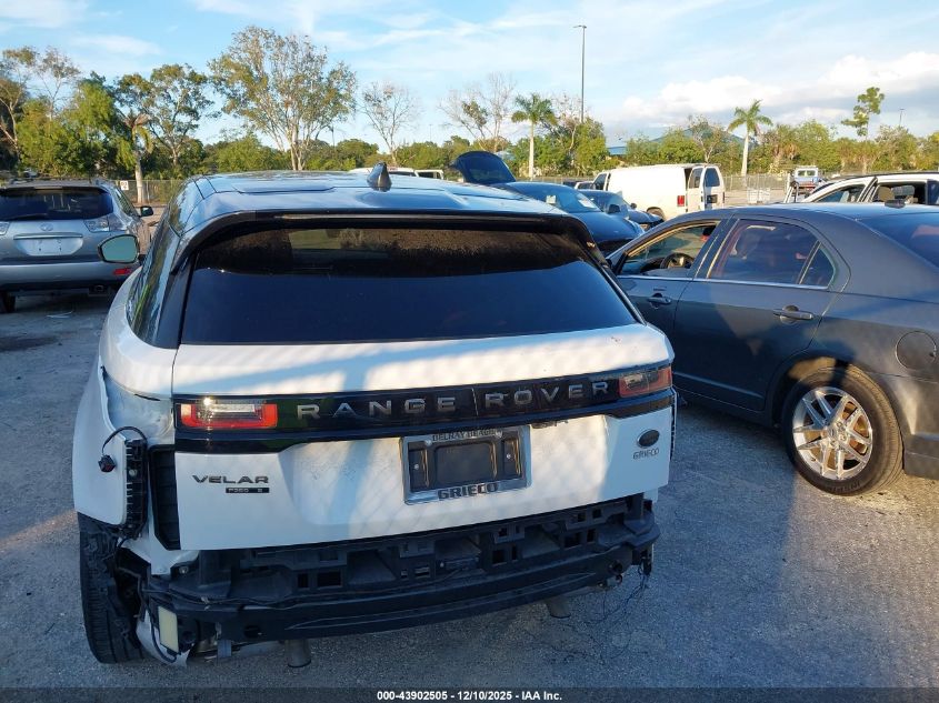 2020 Land Rover Range Rover Velar P250 R-Dynamic S VIN: SALYK2EX6LA239381 Lot: 43902505