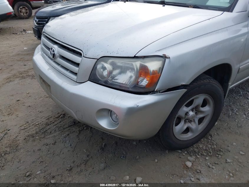 2007 Toyota Highlander VIN: JTEGD21A170157726 Lot: 43902517