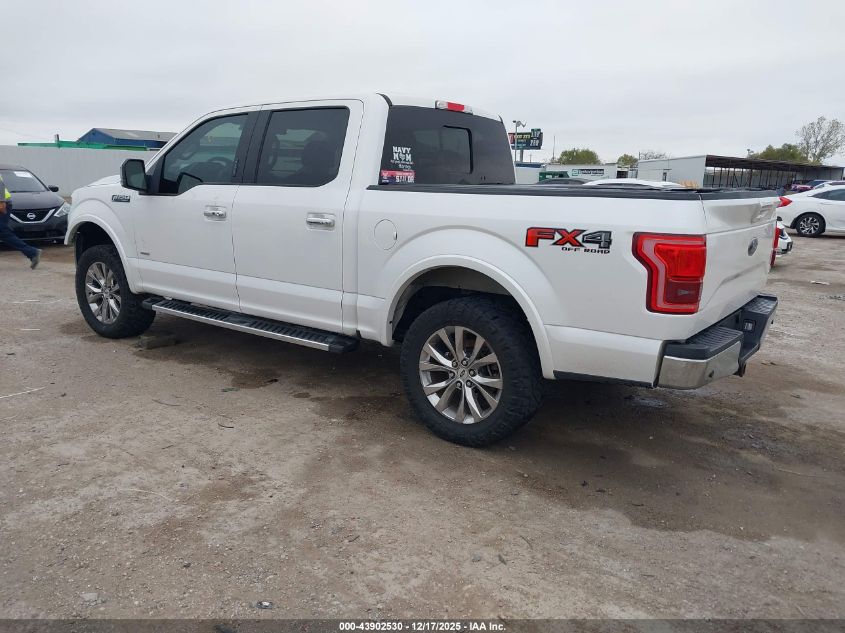 2016 FORD F-150 LARIAT