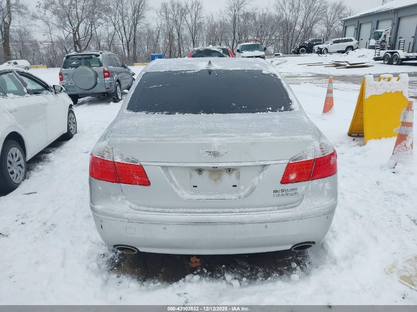 2009 Hyundai Genesis 3.8 VIN: KMHGC46E59U038356 Lot: 43902532