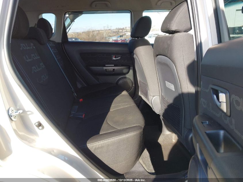 2013 Kia Soul + VIN: KNDJT2A64D7510021 Lot: 43902550