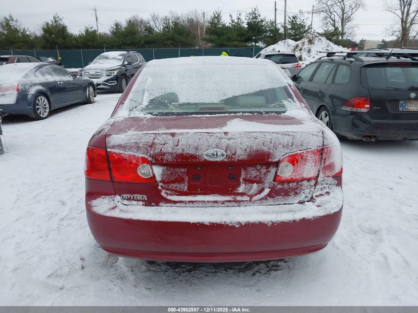 2007 Kia Optima Lx VIN: KNAGE123275151171 Lot: 43902557