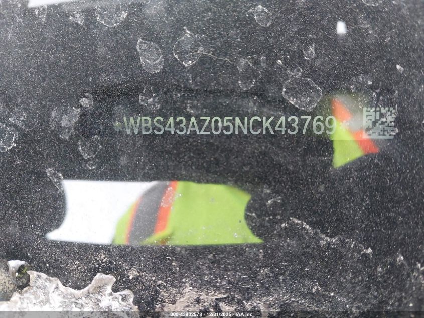 2022 BMW M4 - WBS43AZ05NCK43769