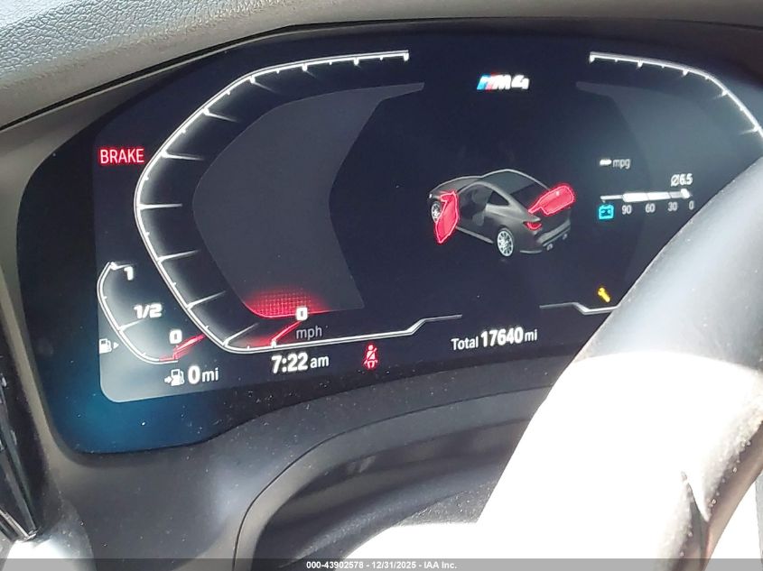 2022 BMW M4 - WBS43AZ05NCK43769
