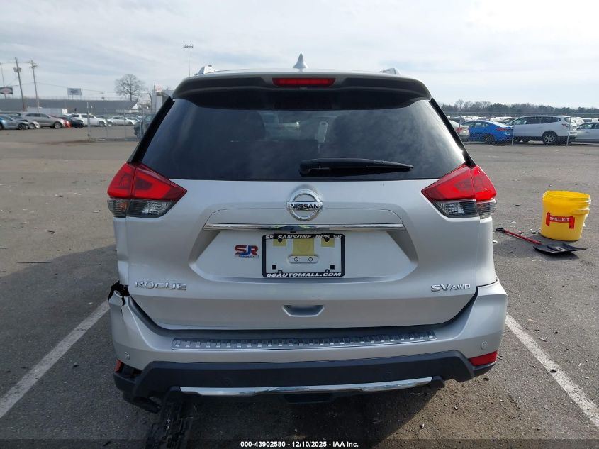 2020 Nissan Rogue Sv Intelligent Awd VIN: JN8AT2MV7LW113687 Lot: 43902580