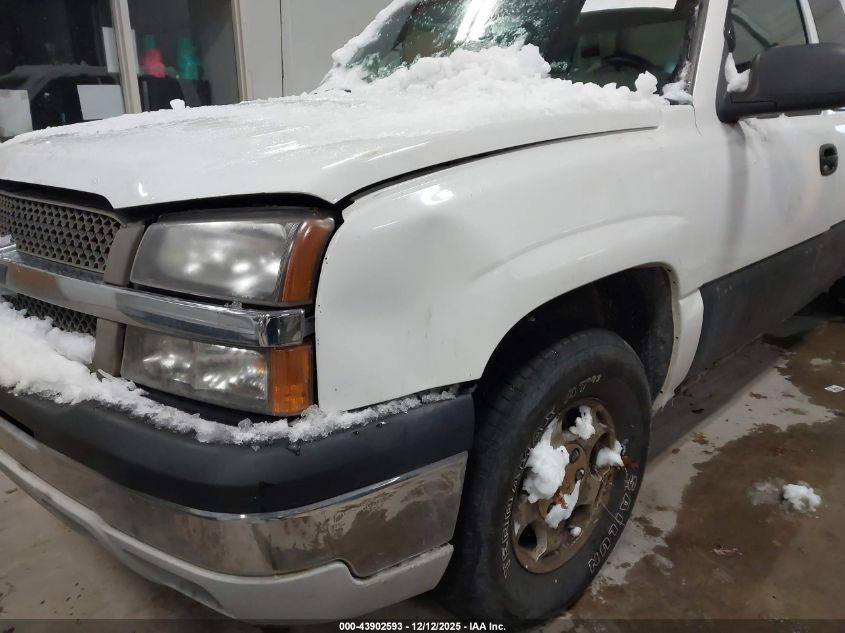 2003 Chevrolet Silverado 1500 Ls VIN: 2GCEK19V931173139 Lot: 43902593
