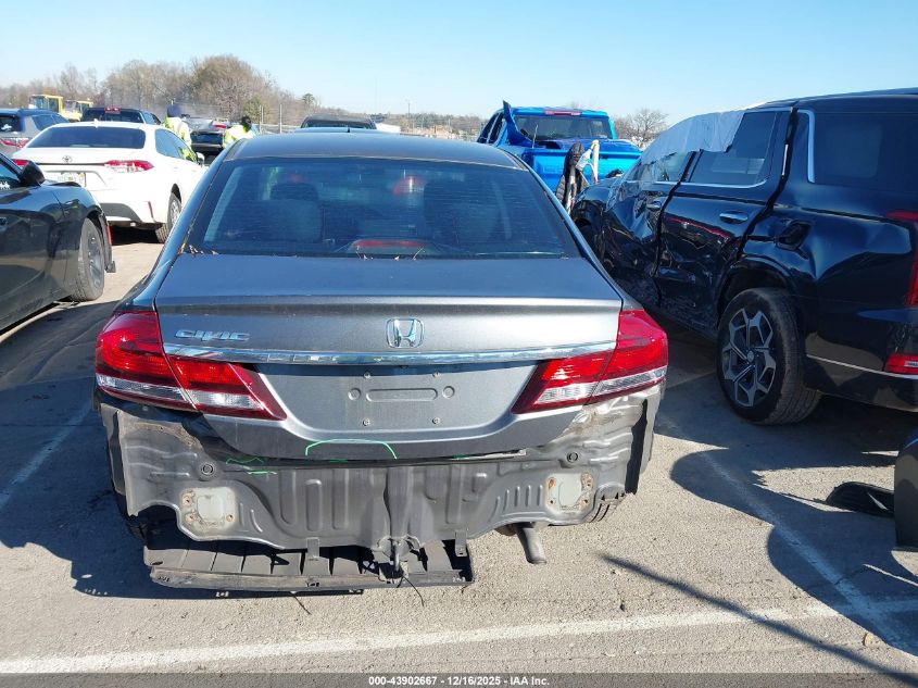 2013 Honda Civic Ex VIN: 19XFB2F83DE081831 Lot: 43902667