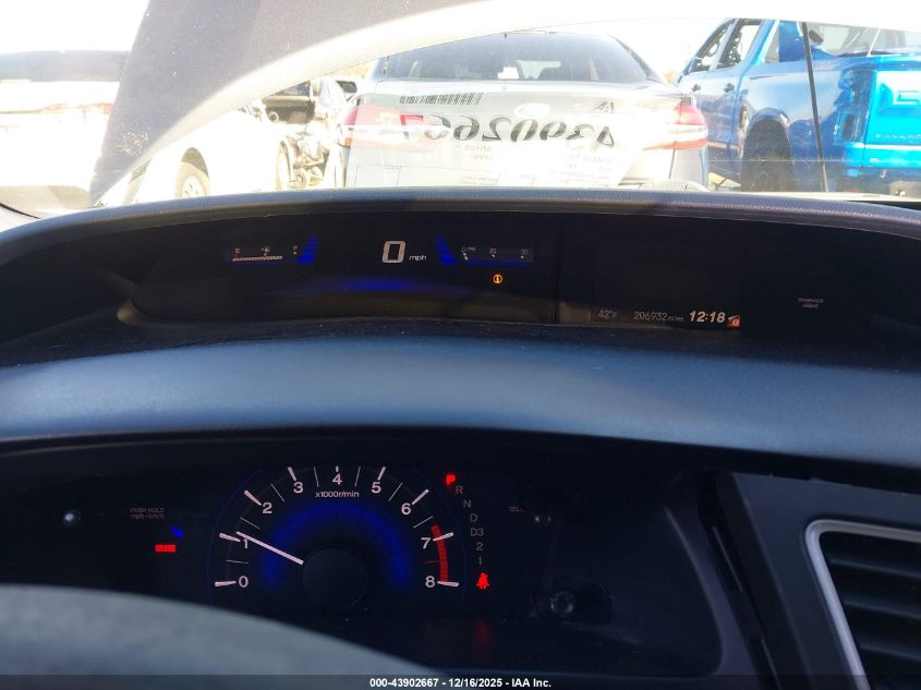 2013 Honda Civic Ex VIN: 19XFB2F83DE081831 Lot: 43902667