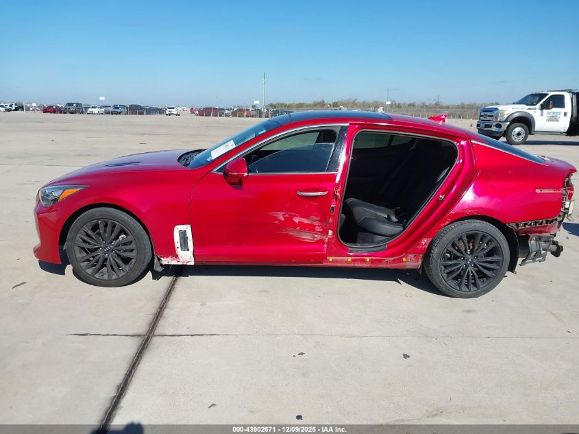 2019 Kia Stinger VIN: KNAE15LA5K6045159 Lot: 43902671