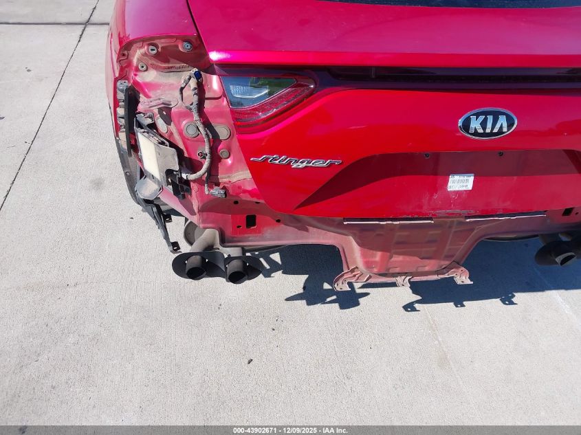 2019 Kia Stinger VIN: KNAE15LA5K6045159 Lot: 43902671