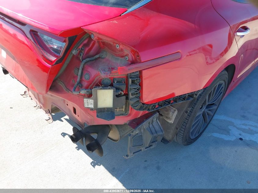 2019 Kia Stinger VIN: KNAE15LA5K6045159 Lot: 43902671