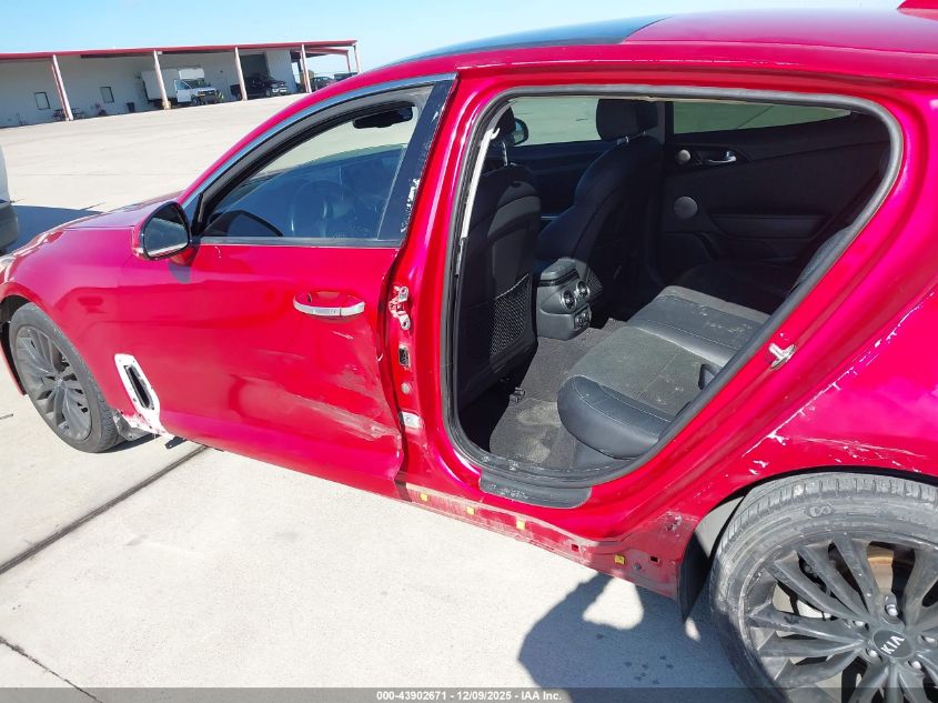 2019 Kia Stinger VIN: KNAE15LA5K6045159 Lot: 43902671