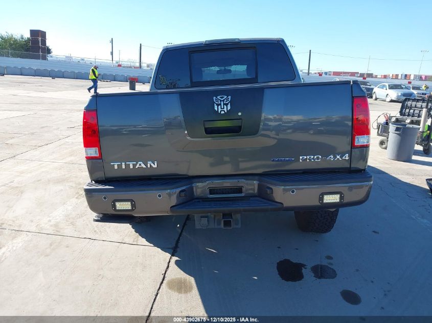 2012 Nissan Titan Pro-4X VIN: 1N6BA0EC6CN302518 Lot: 43902675