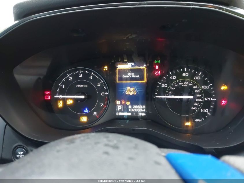 2020 Subaru Impreza 5-Door VIN: 4S3GTAB69L3726827 Lot: 43902679