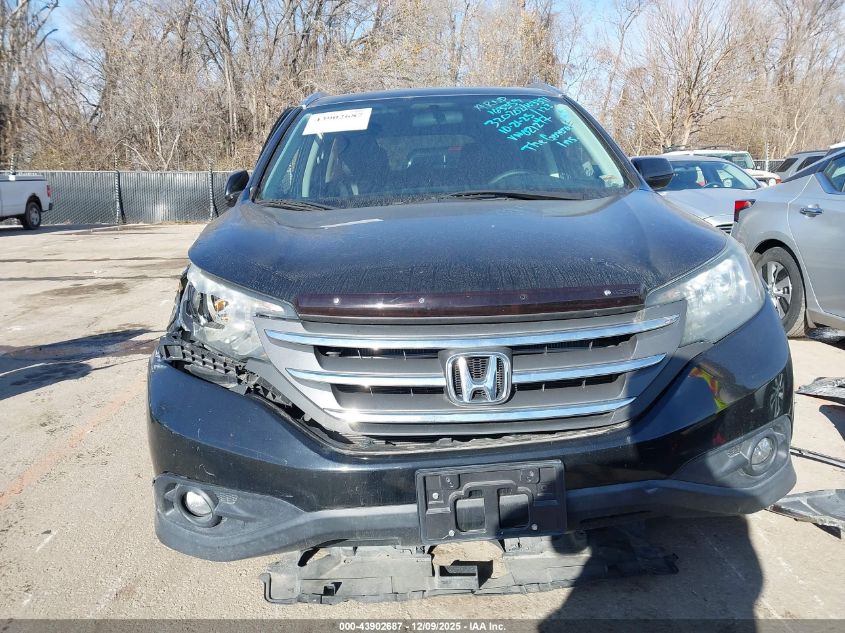 2012 Honda Cr-V Exl VIN: JHLRM4H72CC021247 Lot: 43902687