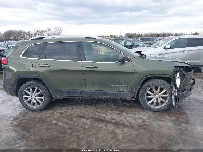 2018 Jeep Cherokee Limited 4X4 VIN: 1C4PJMDX8JD610684 Lot: 43902714