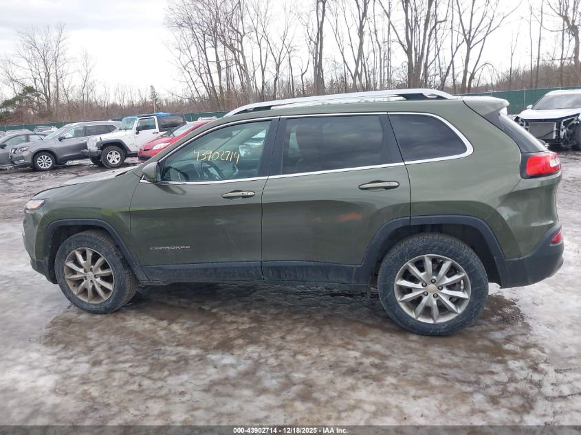 2018 Jeep Cherokee Limited 4X4 VIN: 1C4PJMDX8JD610684 Lot: 43902714