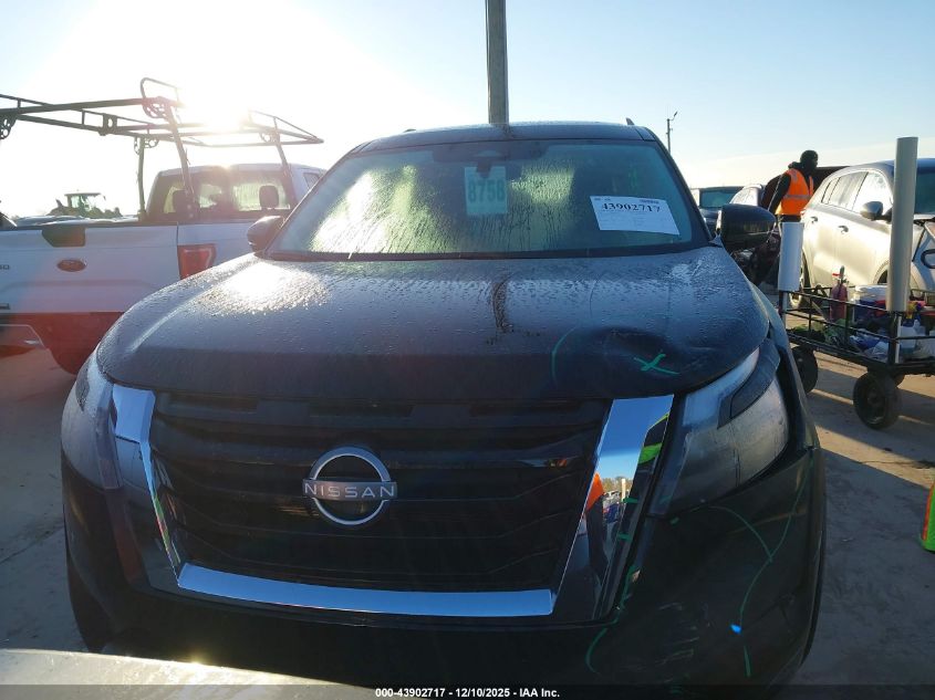 2025 Nissan Pathfinder Sv 4Wd VIN: 5N1DR3BC7SC232074 Lot: 43902717